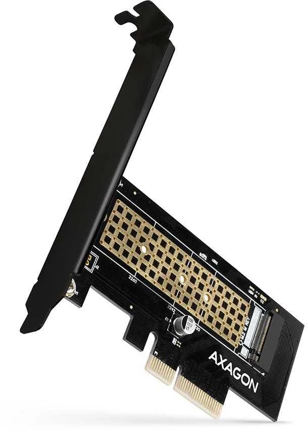 AXAGON PCEM2-N PCI-E 3.0 4x - M.2 SSD NVMe, iki 80 mm SSD