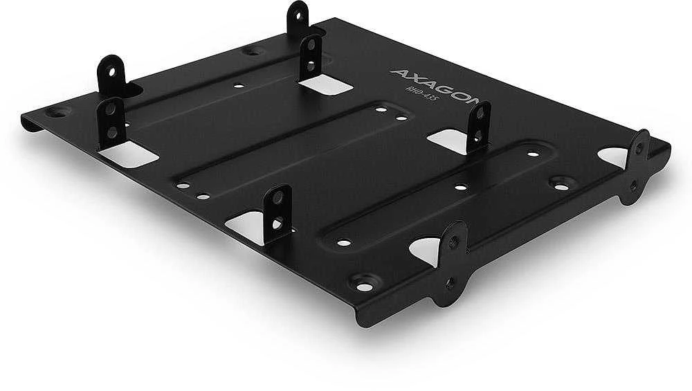 AXAGON Metalinis rėmas keturiems 2,5" diskams arba dviem 2,5" diskams ir vienam 3,5" diskui montuoti 5,25" padėtyje | RHD-435