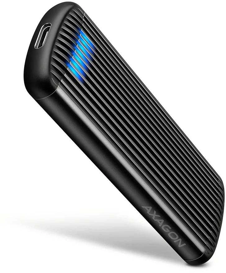 AXAGON EEM2-SC USB-C 3.2 Gen 2 - M.2 NVMe SSD 30-80mm box juodas