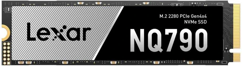 SSD LEXAR NQ790 2TB Heatsink M.2 PCIe Gen4 NVMe Rašymo greitis 6000 MBytes/sec Skaitymo greitis 7000 MBytes/sec TBW 1200 TB MTBF 150000 hours LNQ790X002T-RNNNG