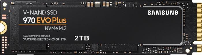 SSD|SAMSUNG|970 Evo Plus|2TB|M.2|PCIE|NVMe|MLC|Rašymo greitis 3300 MBytes /  sec|Skaitymo greitis 3500 MBytes / sec|MTBF 1500000 hours|MZ-V7S2T0BW |  Varle.lt