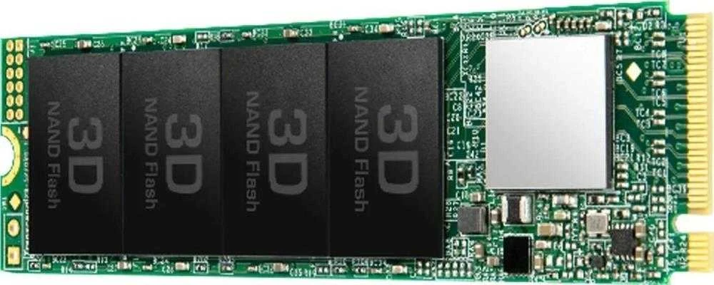 TRANSCEND 1TB SSD vidinis M.2 2280 PCIe Gen3x4 NVMe TLC be DRAM