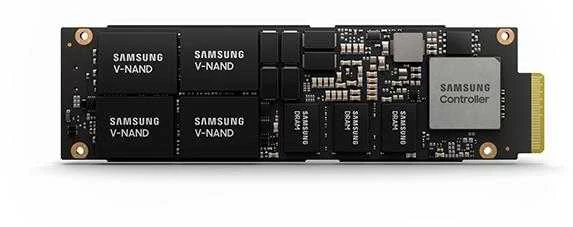 SSD SAMSUNG PM9A3 960 GB PCI Express 4.0 Rašymo greitis 4000 MB/s Skaitymo greitis 6800 MB/s U.2 MZQL2960HCJR-00A07