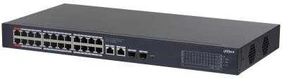 Šakotuvas SWITCH POE CS4228-24GT-375 24 PRIEVADŲ SFP DAHUA
