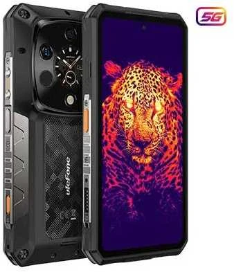 Išmanusis telefonas Ulefone Armor 28 Ultra Thermal phone, 1TB/16GB, juodas | Be pakrovėjo