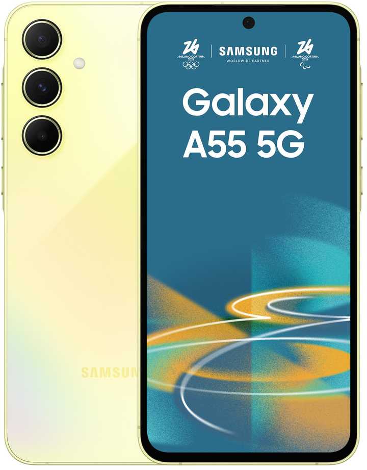 Išmanusis telefonas Samsung Galaxy A55 5G 128 GB (Awesome Lemon)