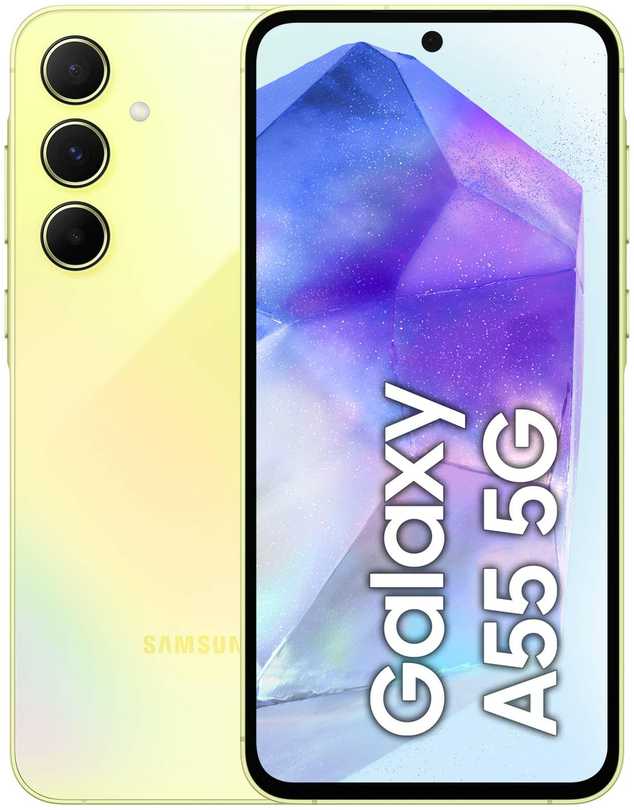 Išmanusis telefonas Samsung Galaxy A55 5G 128 GB (Awesome Lemon)