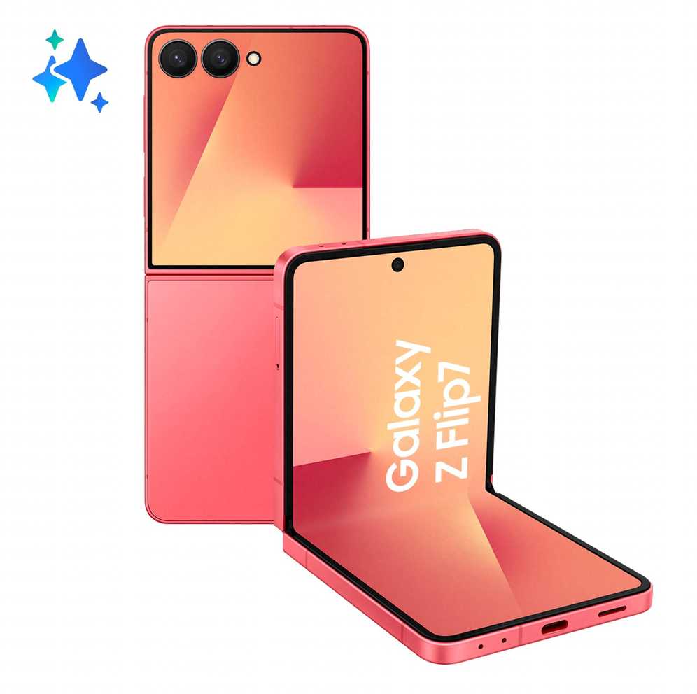 SAMSUNG Galaxy Z Flip7 5G 12/256GB Coralred
