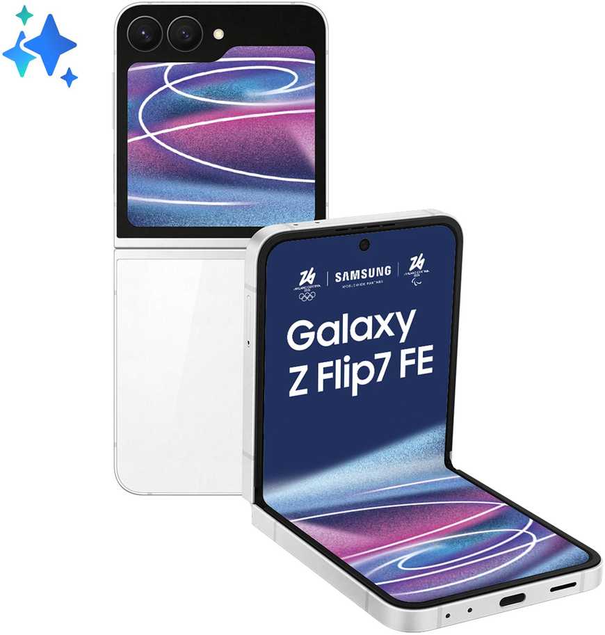 SAMSUNG Galaxy Z Flip7 FE 5G 8/256GB White