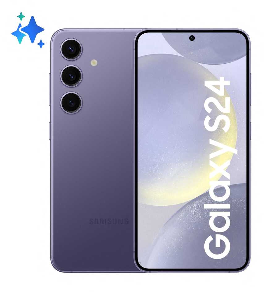 Išmanusis telefonas Samsung Galaxy S24, 128GB, Kobalto violetinės spalvos