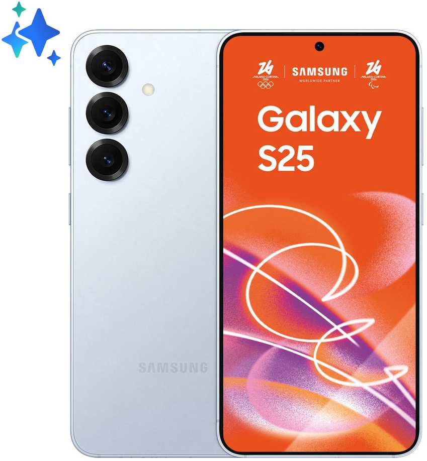Išmanusis telefonas Samsung Galaxy S25 S931 5G Dual Sim 12GB RAM 512GB – Icy Mėlyna