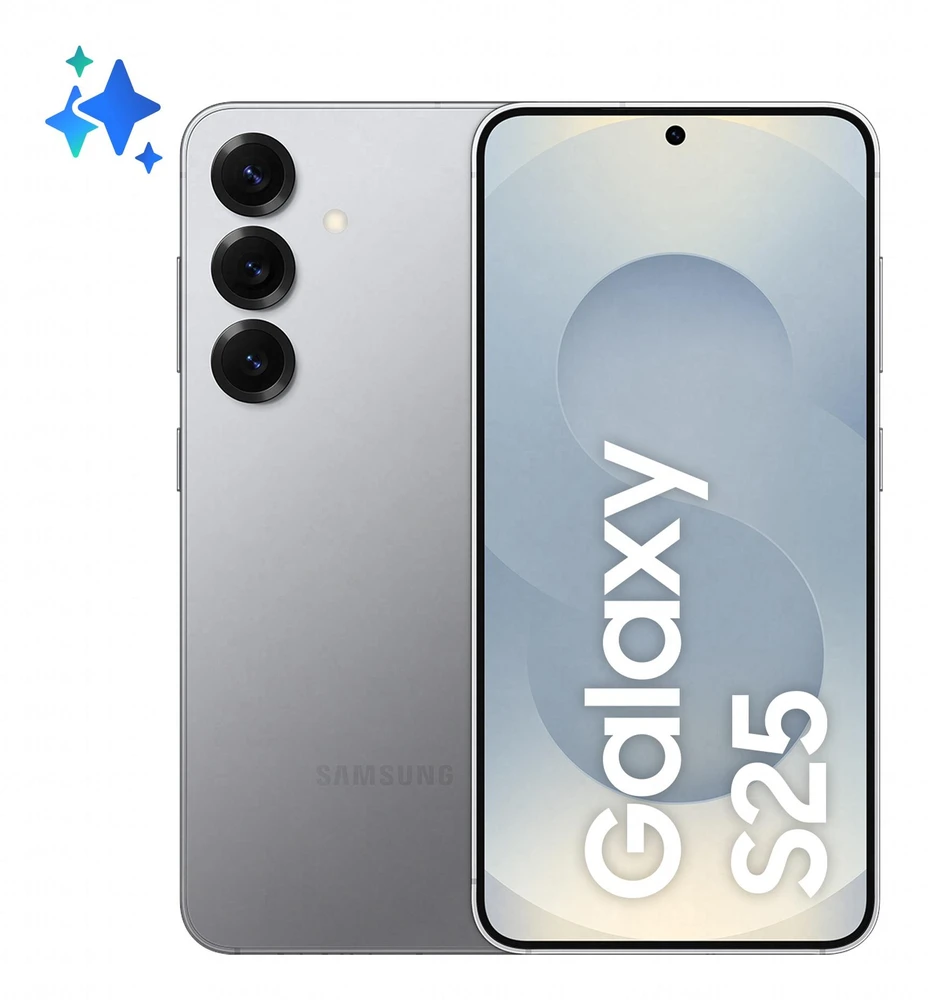 Išmanusis telefonas Samsung Galaxy S25 S931 5G Dual Sim 12GB RAM 512GB – Sidabrinis Shadow