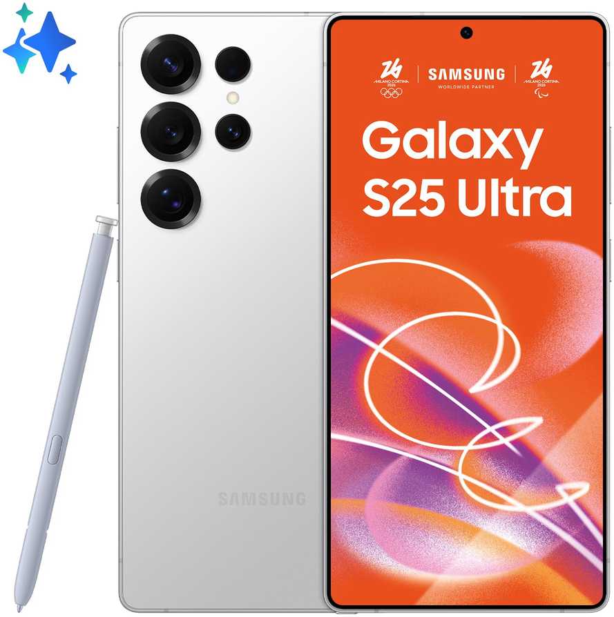 Išmanusis telefonas Samsung Galaxy S25 Ultra S938 5G Dual Sim 12GB RAM 1TB - Titanium Whitesilver