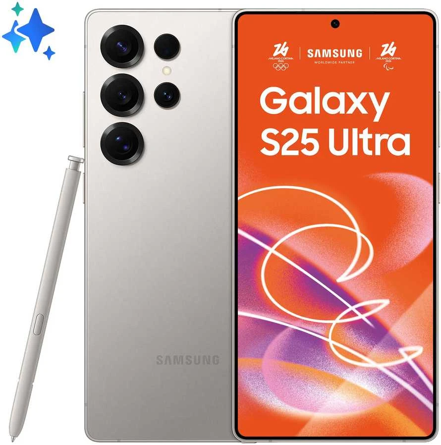 Samsung Galaxy S25 Ultra 5G / 12 GB RAM / 256 GB ROM, Titanium