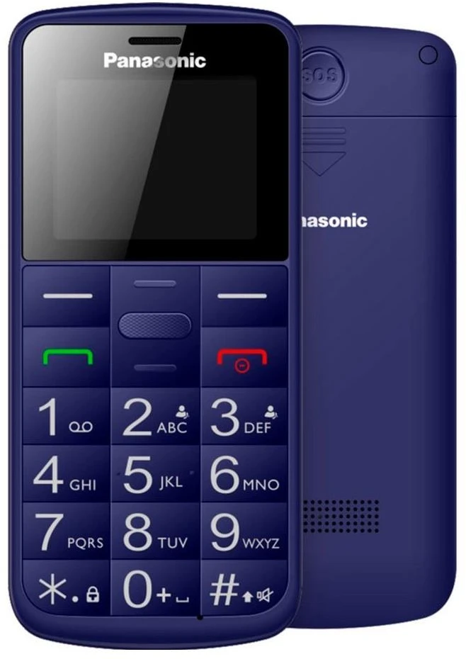 Senjorų telefonas Panasonic KX-TU110EXC (mėlynas)