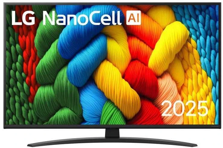 50 colių LG 50NANO81A3A 4K išmanusis TV 2025