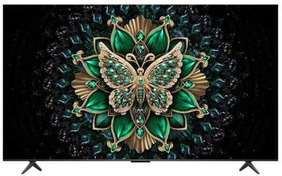 Televizorius TCL 55C69K TV 139.7 cm (55") 4K Ultra HD Smart TV Wi-Fi Metallic