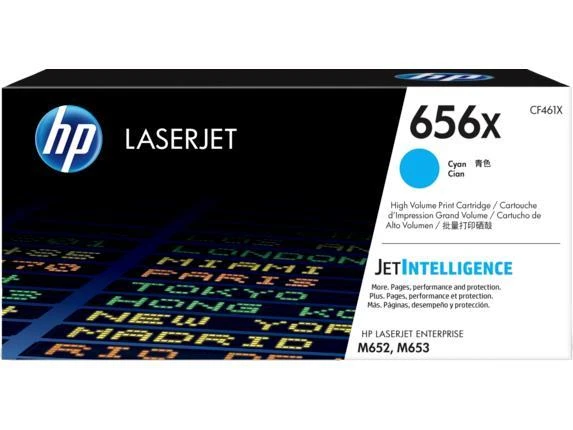 Hewlett Packard (HP) HP contract No.656X (CF461XC), žydra kasetė