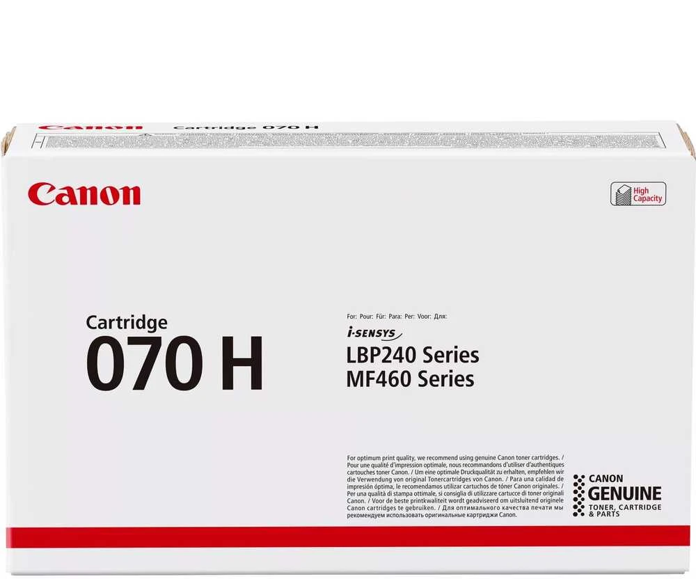 Canon CRG 070H (5640C002) Lazerinė kasetė, Juoda