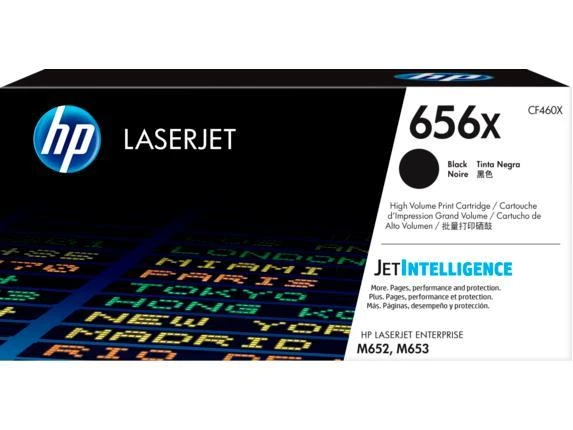 Hewlett Packard (HP) HP contract No.656X (CF460XC), juoda kasetė