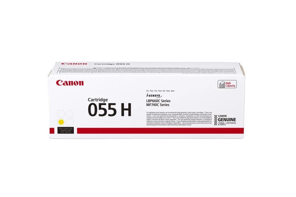 Canon CRG 055H (3017C002) Lazerinė kasetė, Geltona