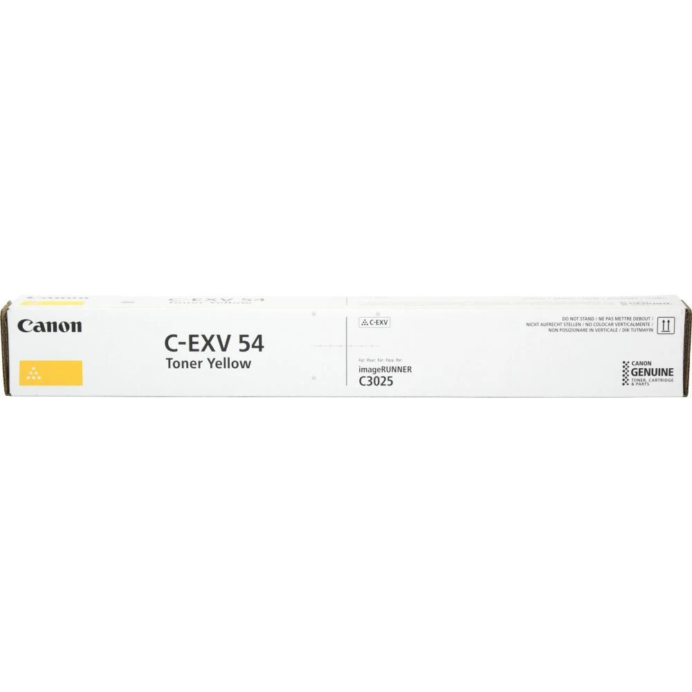 Canon C-EXV 54 (1397C002) Lazerinė kasetė, Geltona