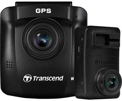 „TRANSCEND DrivePro 620“ dviguba vaizdo registratorius, 32 GB x 2, dviguba kamera, 1080P, „Sony“ jutiklis, GPS