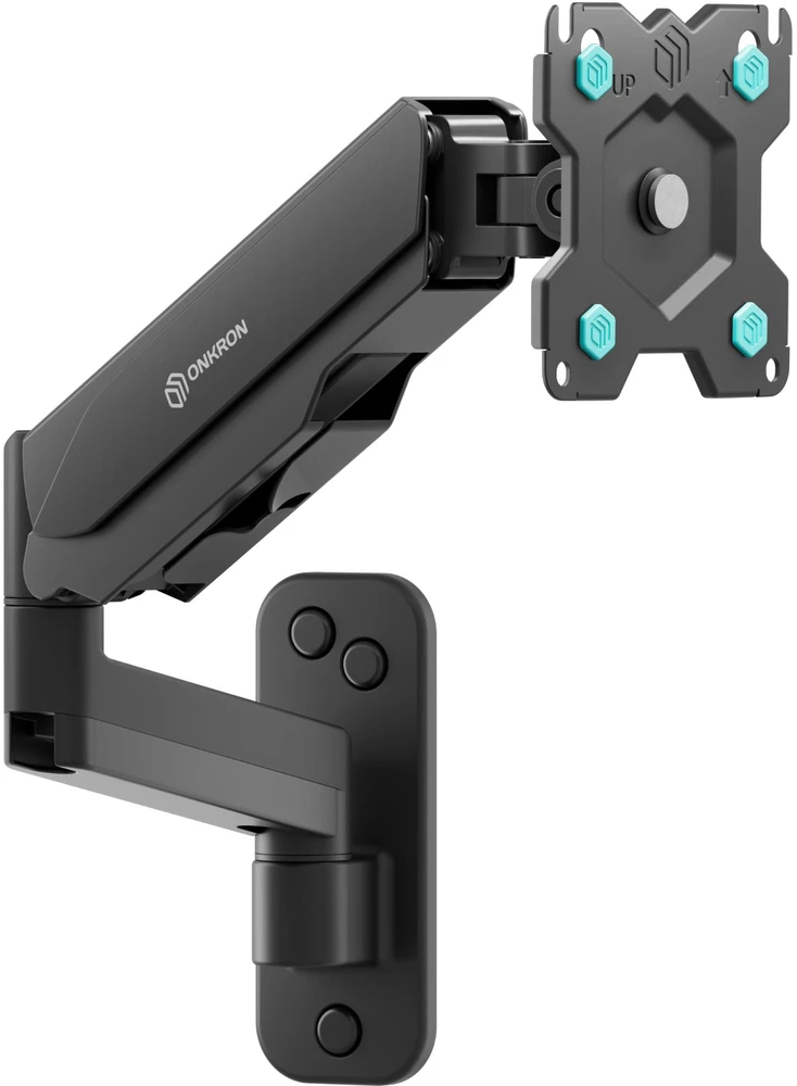 ONKRON sieninis laikiklis televizoriui ir monitoriui 13–34 col., iki 8kg, VESA 100 × 100, G150-B
