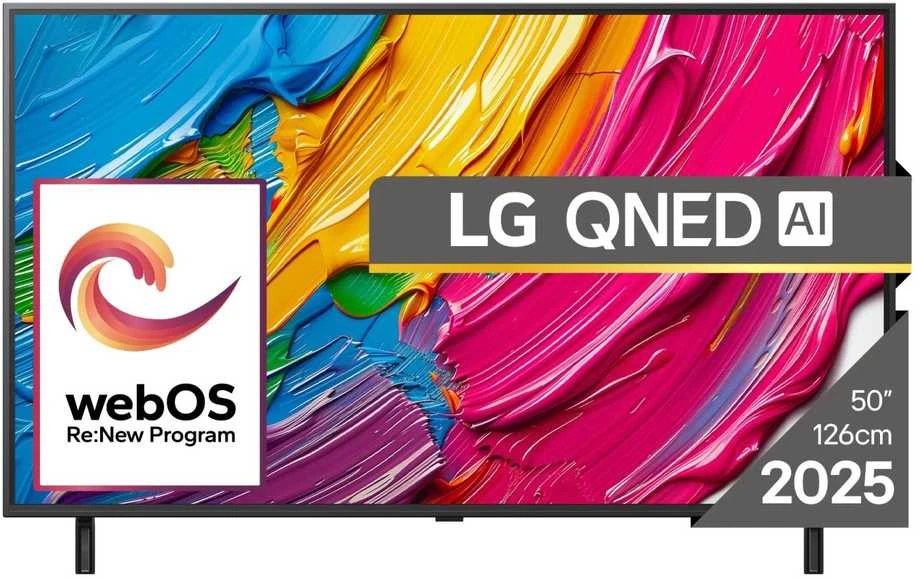 43 colių LG 43QNED80A3A 4K išmanusis Televizorius 2025