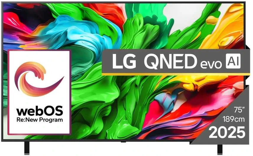 LG 75QNED85A3C | 75 | Išmanusis televizorius | „webOS 25“ | UHD