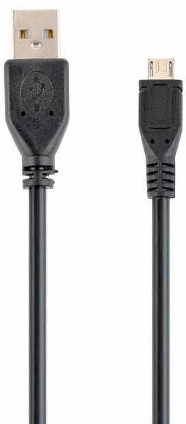 GEMBIRD CCP-MUSB2-AMBM-10 Gembird micro USB cable 2.0 AM-MBM5P juodas 3m