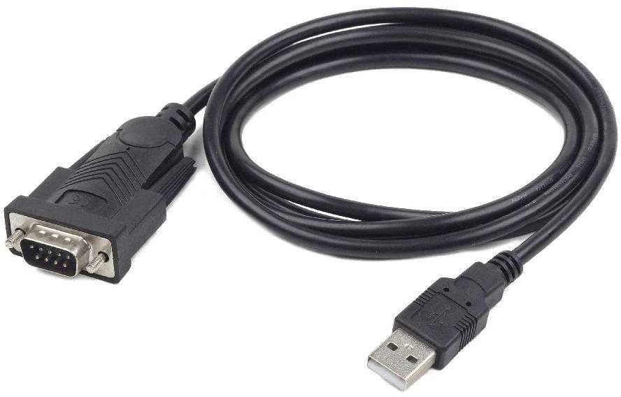 GEMBIRD UAS-DB9M-02 Gembird USB į nuoseklųjį prievadą keitiklis DB9M juodas
