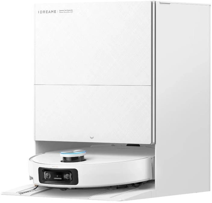 Robotas dulkių siurblys Dreame X60 Ultra, baltas RLX86DE-WHT