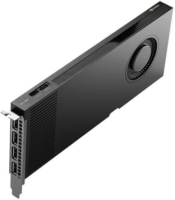 Vaizdo Plokštė - PNY NVIDIA RTX 4000 20GB GDDR6 PCIe 4.0 4x Mini DP