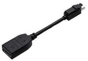 Kabelis PNY DisplayPort Mini - DisplayPort 0.15m juoda (QSP-MINIDP/DP)