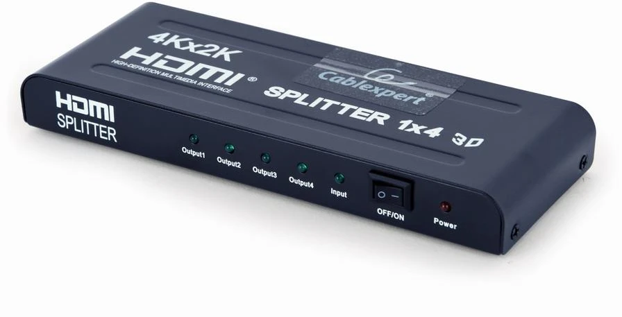 Gembird DSP-4PH4-02 video splitter HDMI 4x HDMI