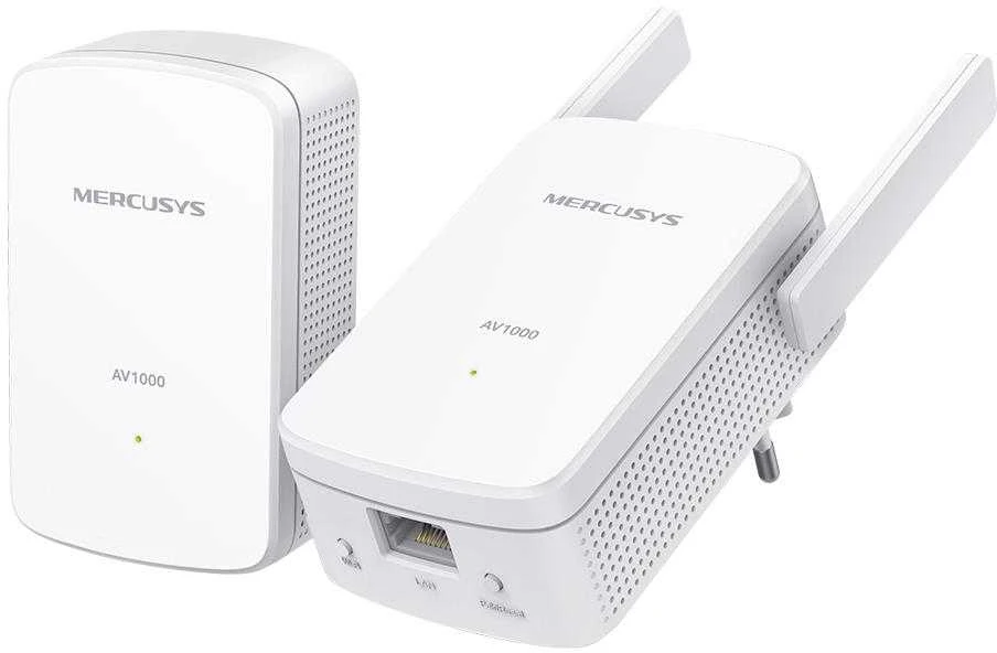 Mercusys | AV1000 Gigabit Powerline Wi-Fi Kit | MP510 KIT | 1000 Mbit/s | Ethernet LAN (RJ-45) jungtys 1 | 802.11n