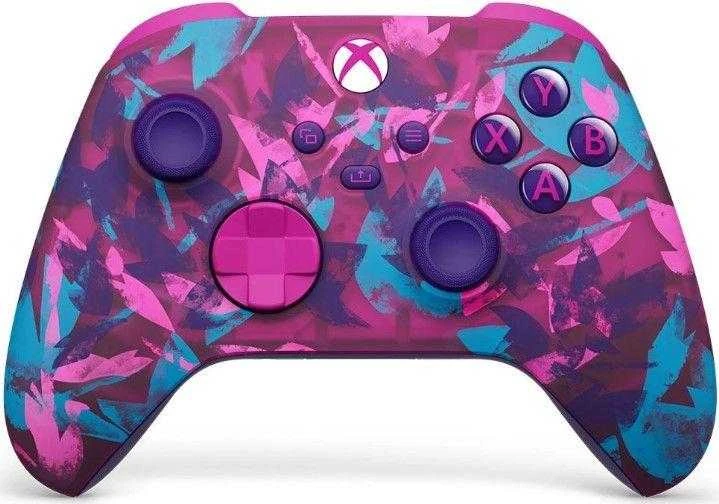 „Microsoft XBOX“ belaidis valdiklis – „Heart Breaker Special Edition“ Mėlyna, Rožinė, Violetinė „Bluetooth“ žaidimų pultas Analoginis / skaitmeninis „Android“, asmeniniams kompiuteriams, „XBOX One“, „XBOX Series S“, „XBOX Series X“, „iOS“
