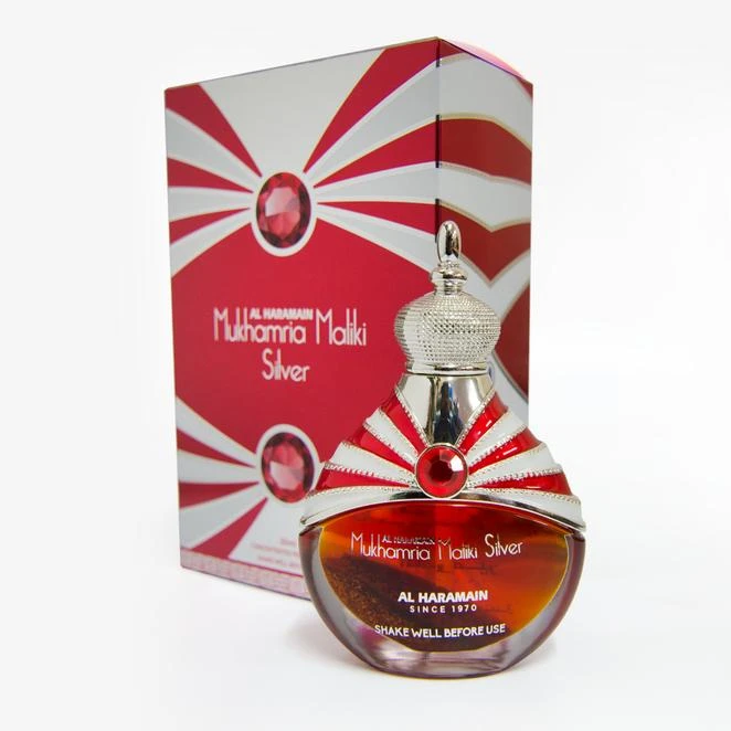 Al Haramain Mukhamria Maliki Sidabrinis Aliejiniai Kvepalai Moterims 30ml