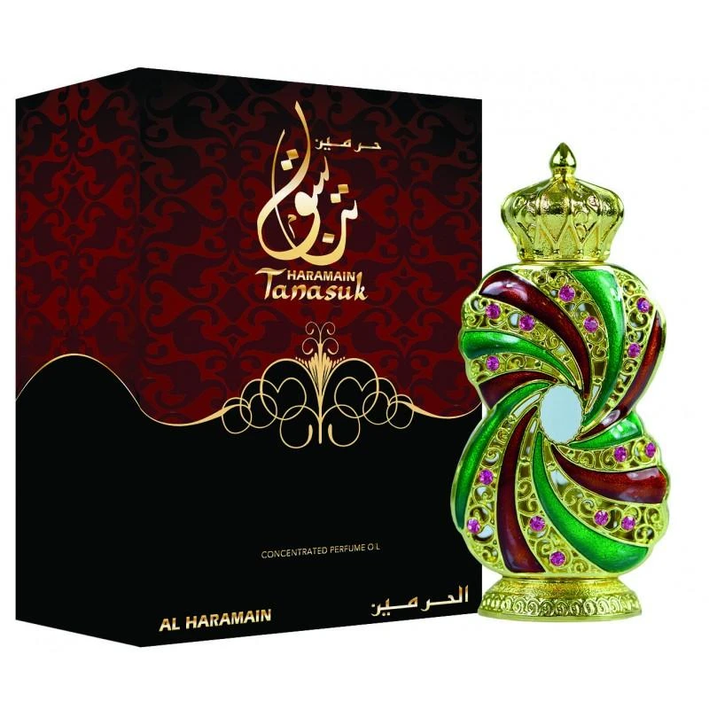 Al Haramain Tanasuk Aliejiniai Kvepalai UNISEX (Vyrams ir Moterims) - 12ml