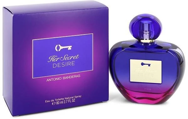 Antonio Banderas Her Secret Desire (Kvepalai Moterims) EDT 80ml