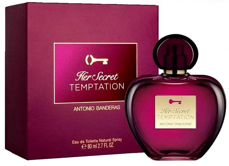 Antonio Banderas Her Secret Temptation EDT, 80 ml