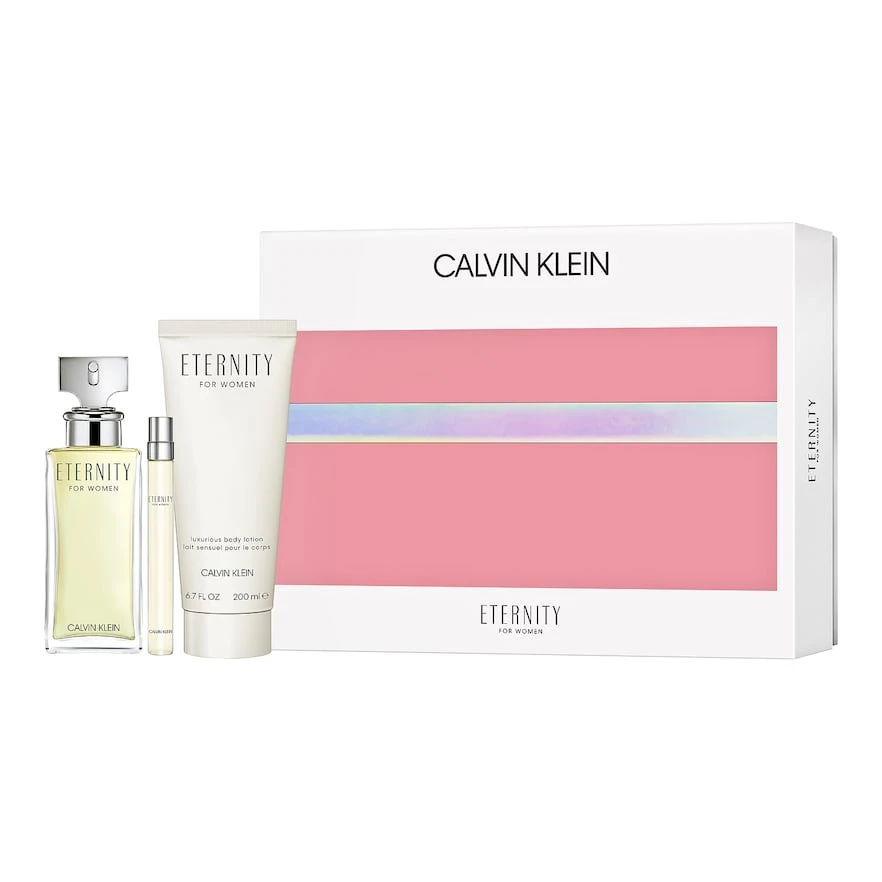 Calvin Klein Eternity for Women (Rinkinys Moterims) EDP 100ml + 200ml Kūno Losjonas +10ml EDP