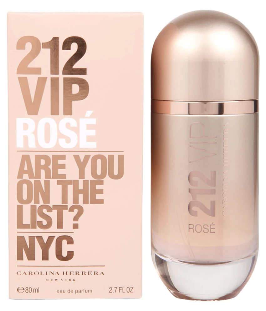 Kvepalai moterims Carolina Herrera 212 VIP Rose EDP, 80 ml