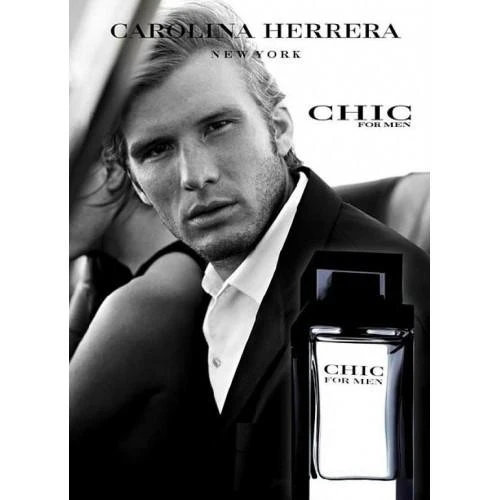 Kvepalai vyrams Carolina Herrera Chic For Men EDT, 100 ml