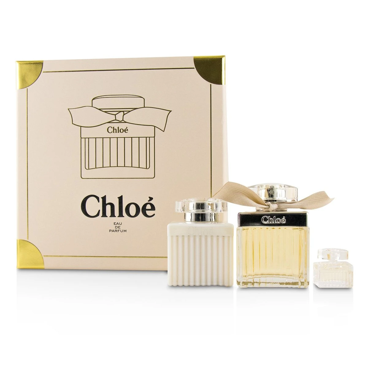 Chloe Rinkinys Moterims: EDP 75ml+ EDP 5ml+ 100ml kūno losjonas