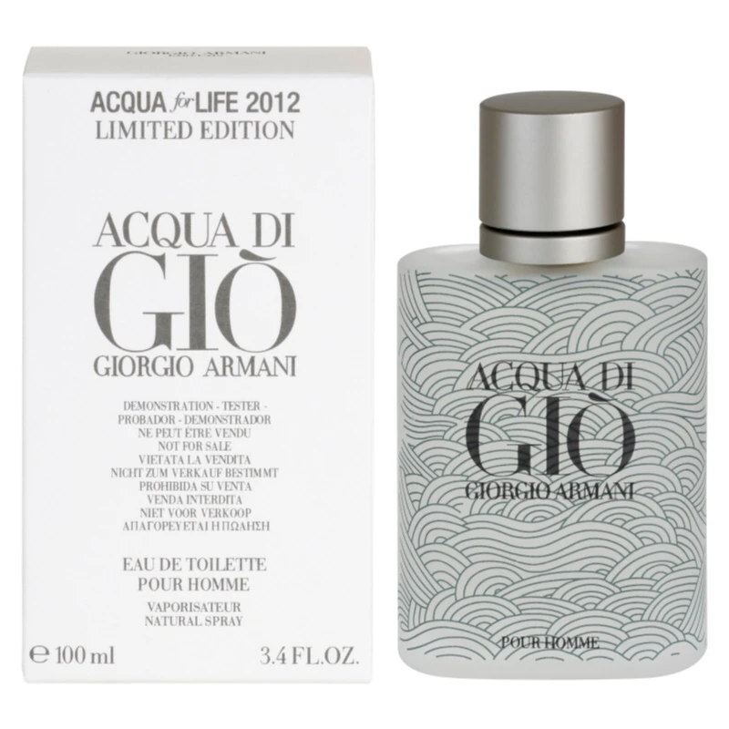Giorgio Armani Acqua di Gio for Life 2012 Men (Kvepalai Vyrams) EDT - 100ml - (BE PAKUOTĖS)
