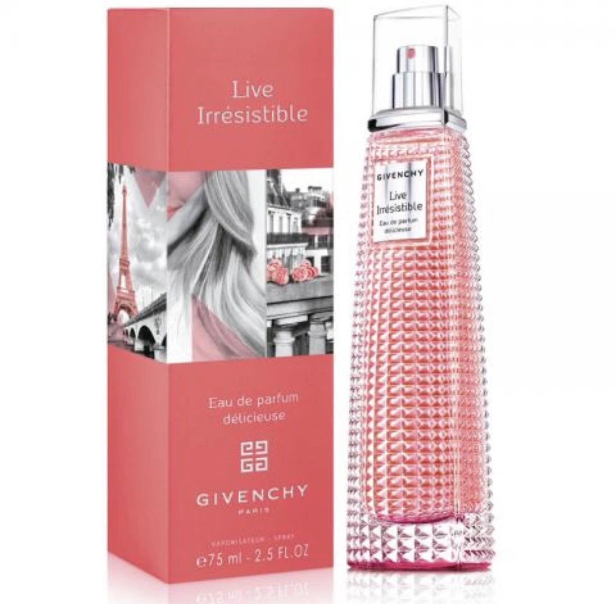 Givenchy Live Irresistible Delicieuse for Women (Kvepalai Moterims) EDP - 75ml - (BE PAKUOTĖS)