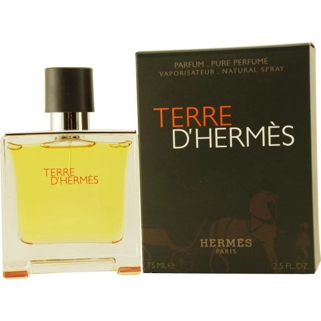 Hermes Terre D' Hermes Parfum Perfume for Men (Kvepalai Vyrams) - 75ml - (BE PAKUOTĖS)