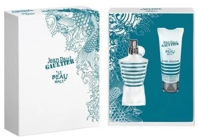 Jean Paul Gaultier Le Beau Male for Men (Kvepalai Vyrams) EDT 75ml +75ml Dušo želė